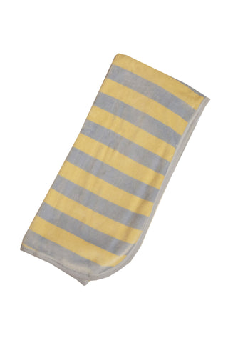 Velour Stripe Receiving Blanket