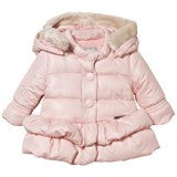 TIERED QUILTED HOODED JACKET