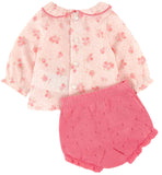 Liberty Flowers Blouse & Diaper Cover