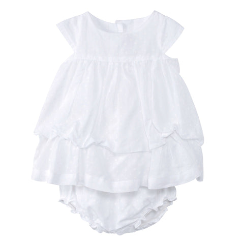 Voile Multi Tiered Dress and Bloomer